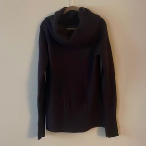Purple Gap Cowl Neck Sweater